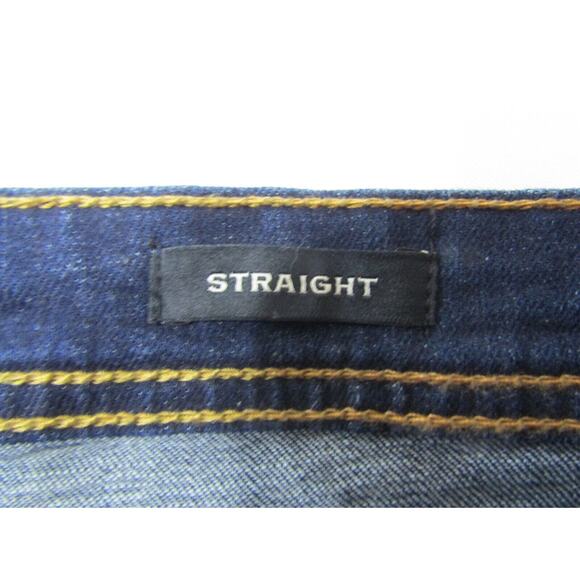 G.H Bass & Co Straight Navy Blue Jeans Men's size 32/34 Outdoor Nautical Work - Picture 4 of 7